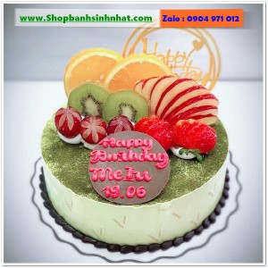 Bánh Sinh Nhật Trà Xanh - VL114